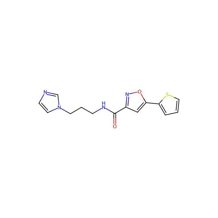 N-[3-(1H-imidazol-1-yl)propyl]-5-thien-2-ylisoxazole-3-carboxamide