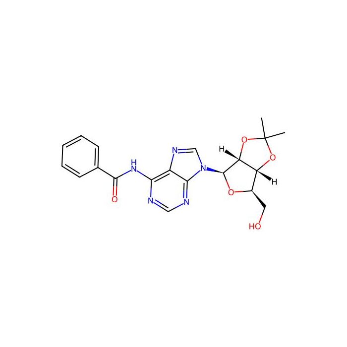 N-[9-[(3aR,4R,6R,6aR)-6-(hydroxymethyl)-2,2-dimethyl-3a,4,6,6a-tetrahydrofuro[3,4-d][1,3]dioxol-4-yl]purin-6-yl]benzamide