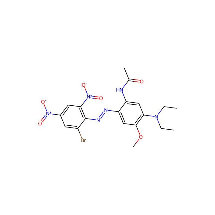 N-[2-[(2-bromo-4,6-dinitrophenyl)azo]-5-(diethylamino)-4-methoxyphenyl]acetamide
