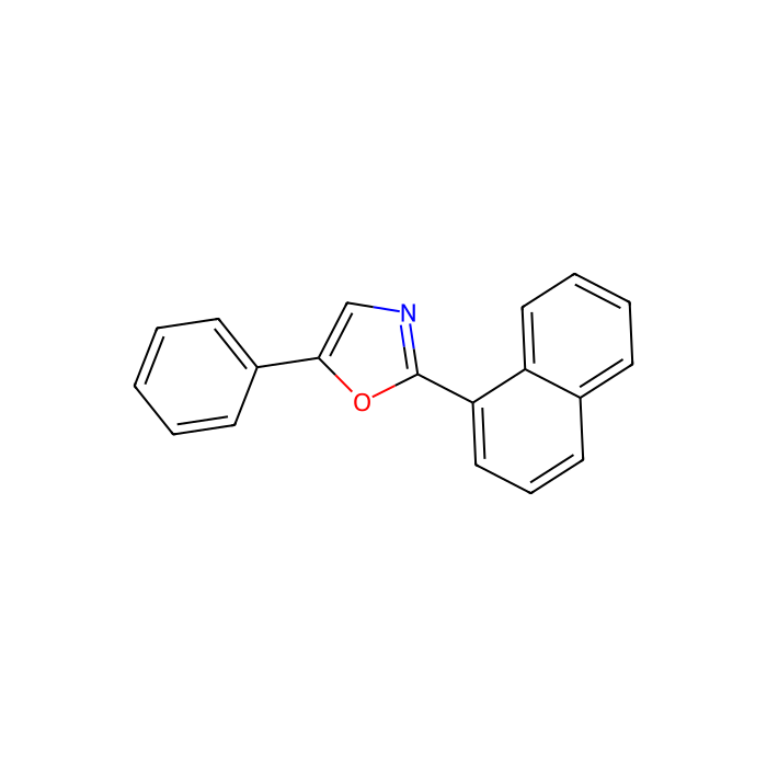 2-(1-萘基)-5-苯基噁唑