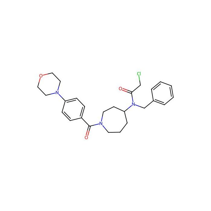 N-benzyl-2-chloro-N-[1-(4-morpholin-4-ylbenzoyl)azepan-4-yl]acetamide