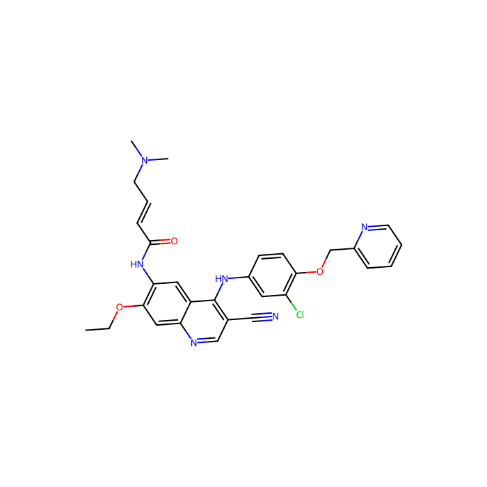 来那替尼 (HKI-272), 受体蛋白-酪氨酸激酶 erbB-4 抑制剂