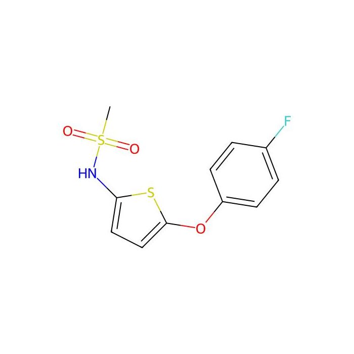 N-[5-(4-fluorophenoxy)thiophen-2-yl]methanesulfonamide