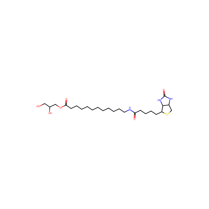 1-(12-N-生物素)氨基十二烷酰基-rac-甘油