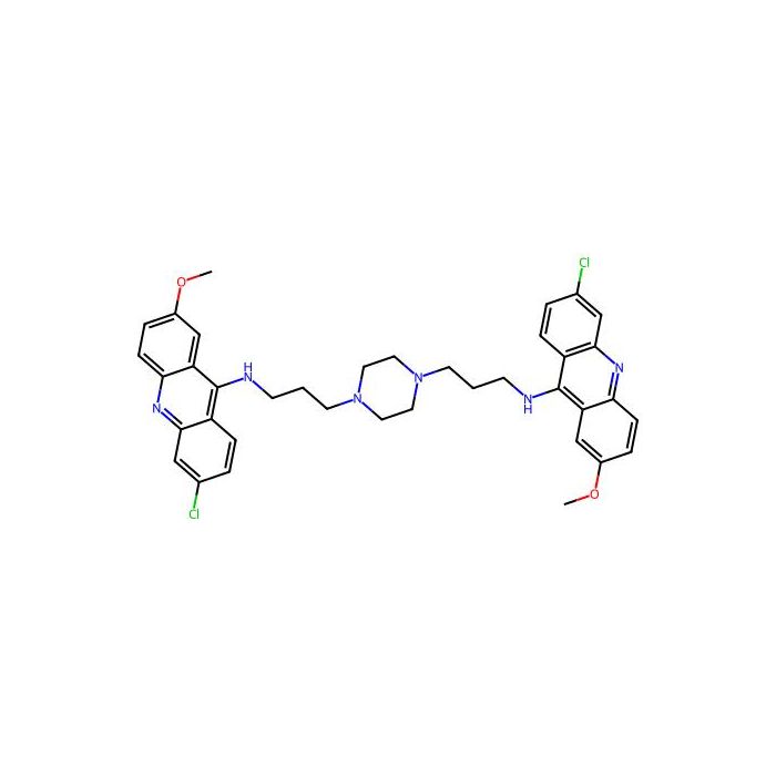 N,N'-Bis(6-chloro-2-methoxy-9-acridinyl)-1,4-piperazinedipropanamine