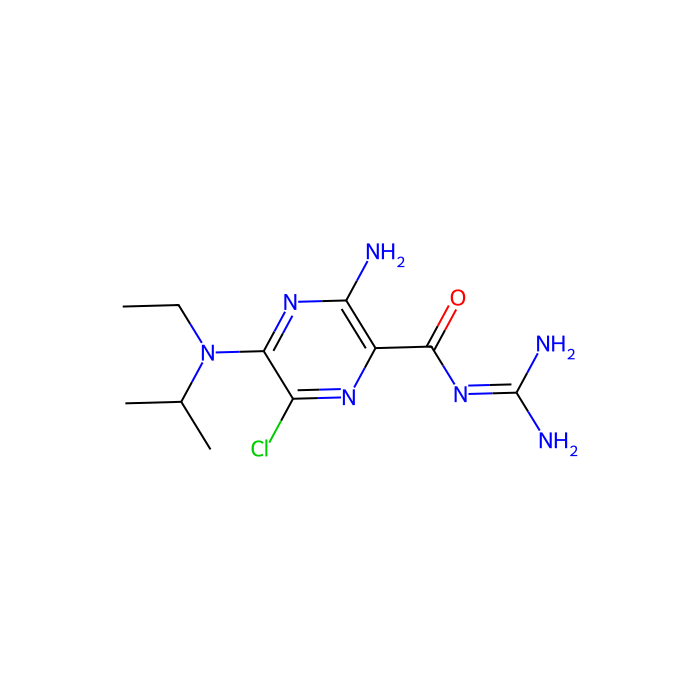 5-(N-乙基-N-异丙基)阿米洛利(EIPA), α 2A 肾上腺素受体的异构调节剂；ASIC1 的通道阻断剂；TRPP2 的通道阻断剂
