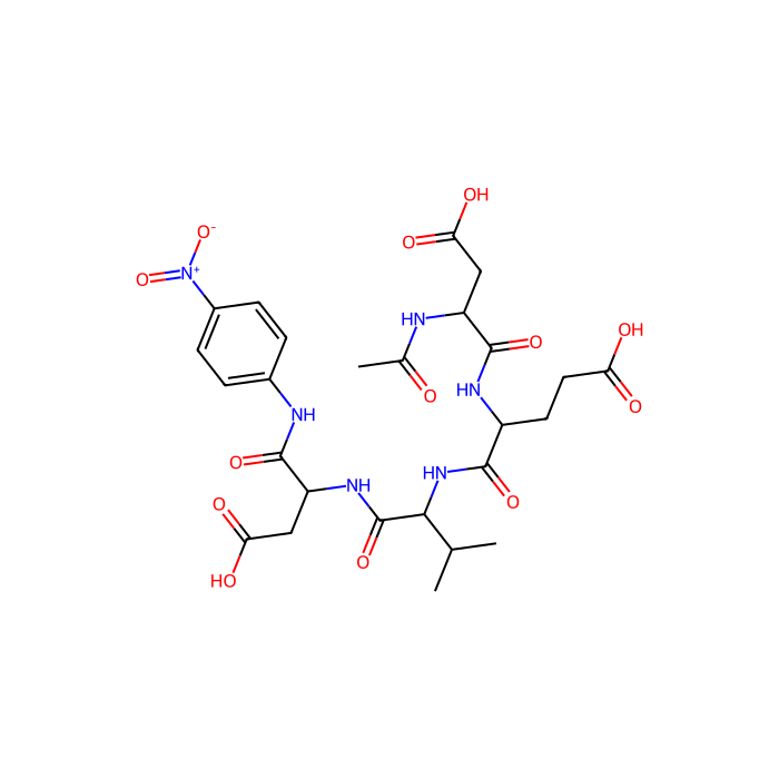 N-乙酰基-L-α-天冬氨酰-L-α-谷氨酰-L-缬氨酰-N-(4-硝基苯基)-L-天冬氨酰胺