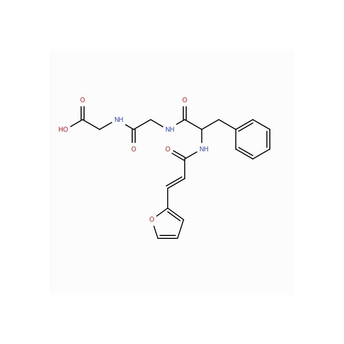 N-[3-(2-呋喃基)丙烯酰]-L-苯丙氨酰-甘氨酰-甘氨酸