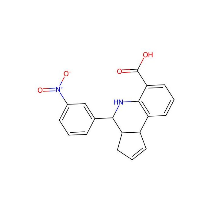4-(3-nitrophenyl)-3a,4,5,9b-tetrahydro-3H-cyclopenta[c]quinoline-6-carboxylic acid