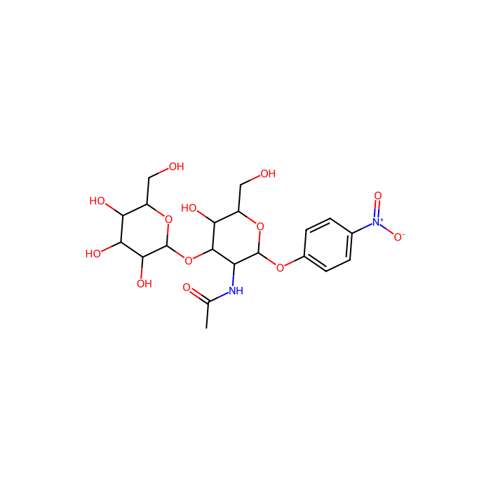 4-硝基苯基 2-(乙酰氨基)-2-脱氧-3-O-beta-D-吡喃半乳糖基-alpha-D-吡喃半乳糖苷