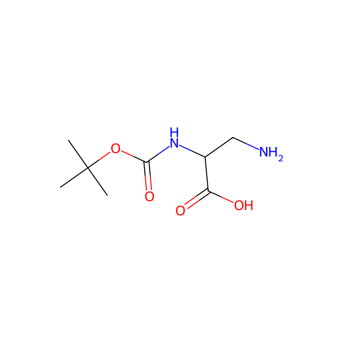 3-氨基-N-叔丁氧羰基丙氨酸
