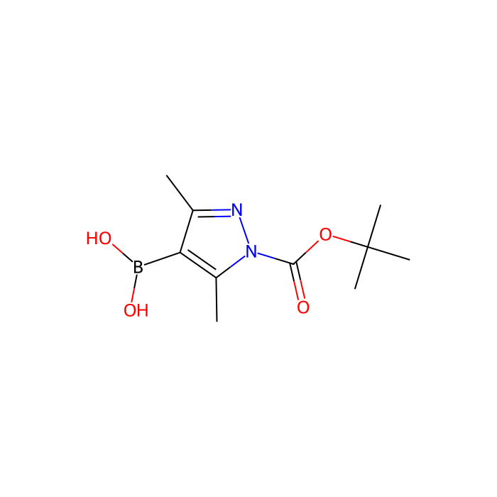 N-Boc-吡唑-4-硼酸(含有数量不等的酸酐)