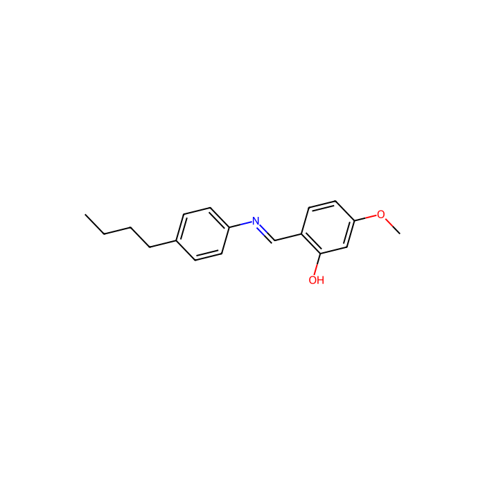 N-(4-甲氧基-2-羟基苯亚甲基)-4-丁基苯胺