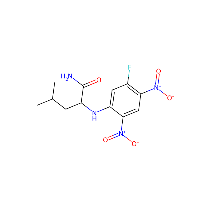 Nα-(2,4-二硝基-5-氟苯基)-D-亮氨酰铵