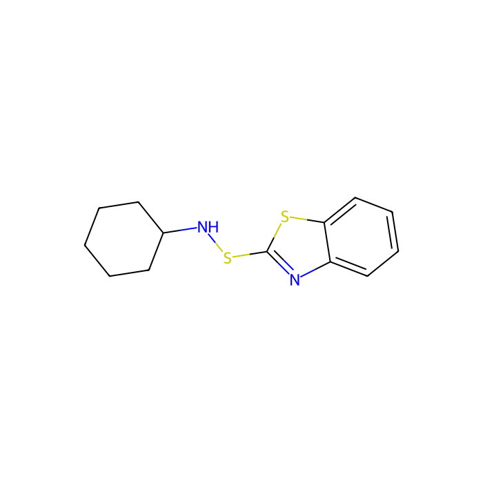 N-环己基-2-苯并噻唑亚磺酰胺