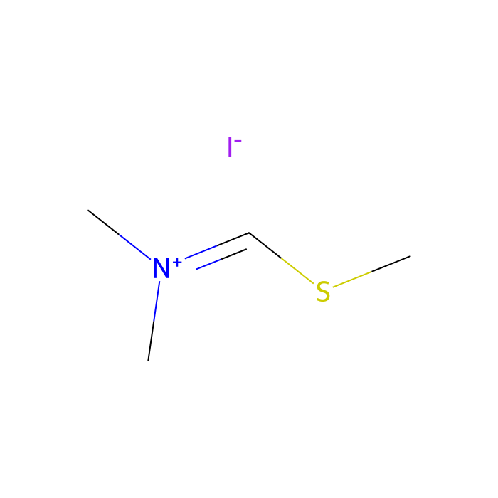 N,N-二甲基-N-(甲基磺酰亚甲基)碘化铵