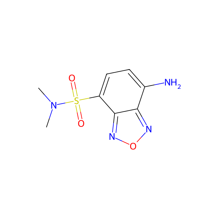 4-(N,N-二甲氨基磺酰基)-7-氨基-2,1,3-苯并恶二唑