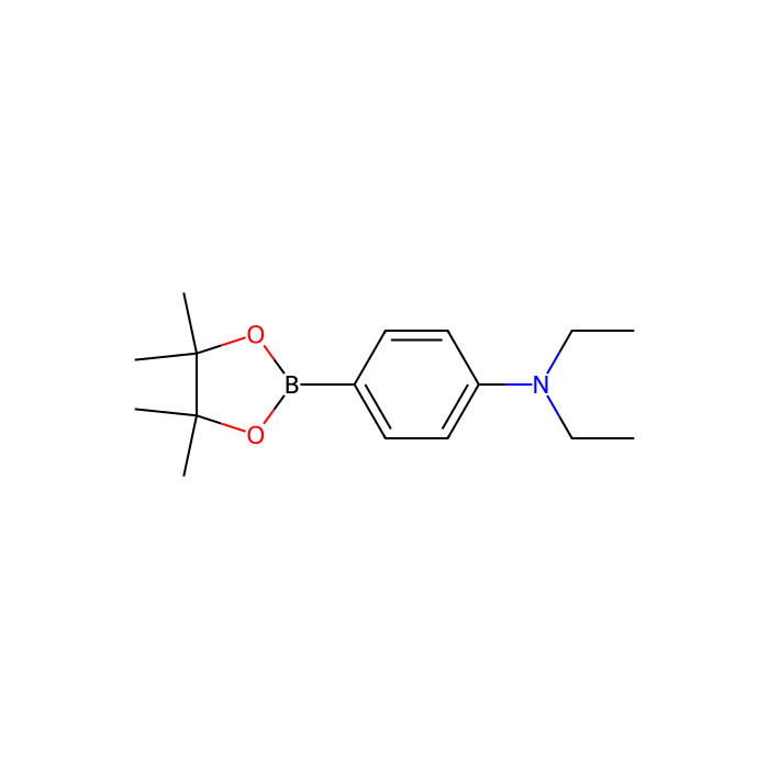 N,N-二乙基-4-(4,4,5,5-四甲基-1,3,2-二氧杂环戊硼烷-2-基)苯胺