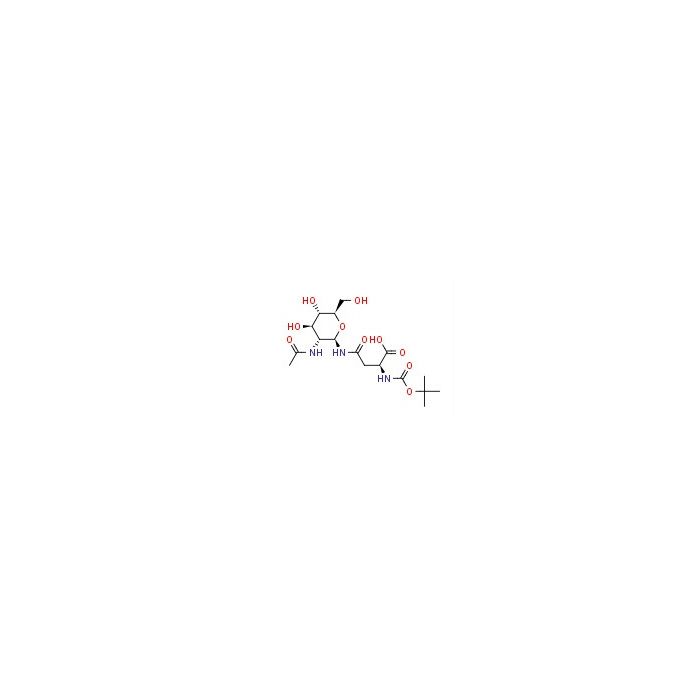 Nω-(2-乙酰氨基-2-脱氧-β-D-吡喃葡萄糖酰基)-Nα-(叔丁氧羰基)-L-天冬酰胺