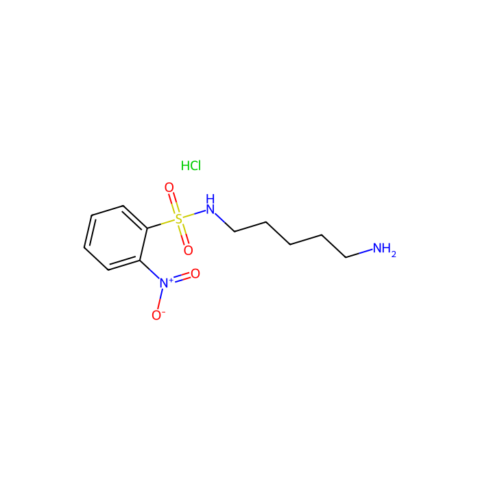 N-(5-氨戊基)-2-硝基苯磺酰胺盐酸盐