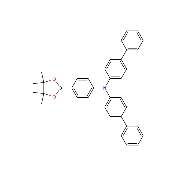 N,N-二(4-联苯基)-4-(4,4,5,5-四甲基-1,3,2-二氧硼戊环-2-基)苯胺