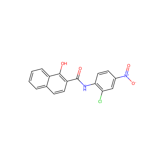 N-(2-氯-4-硝基苯基)-1-羟基萘-2-羧酰胺