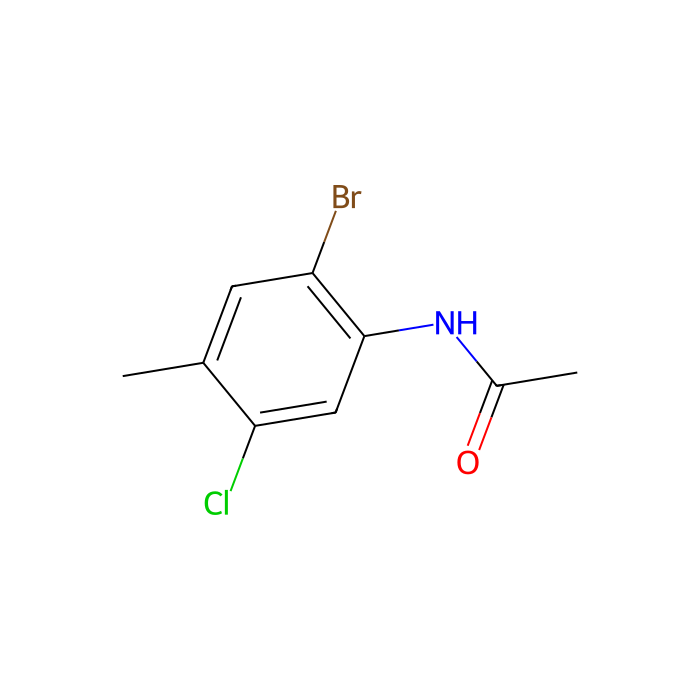 N-乙酰基2-溴-5-氯-4-甲基苯胺
