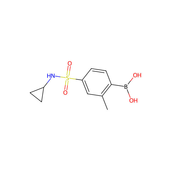 4-(N-环丙基氨磺酰基)-2-甲基苯基硼酸