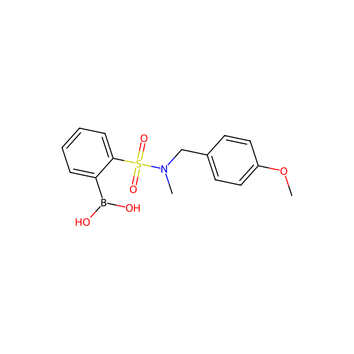 2-(N-(4-甲氧基苄基)-N-甲基氨磺酰基)苯基硼酸