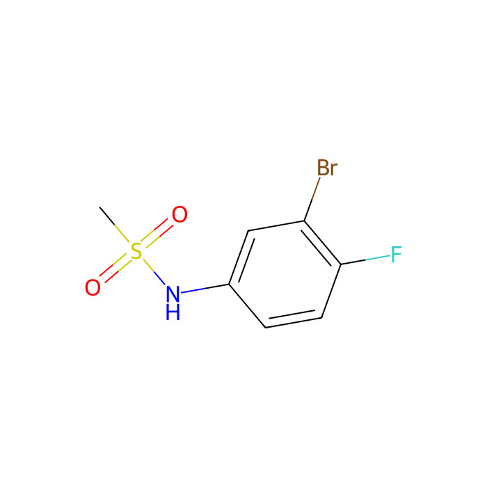 N-(3-溴-4-氟苯基)甲磺酰胺