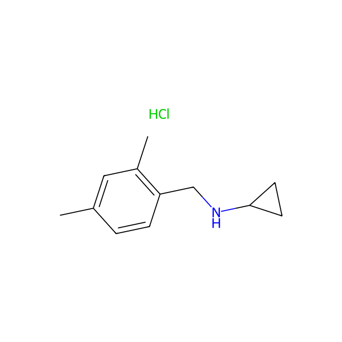 N-环丙基2,4-二甲基苄胺盐酸盐