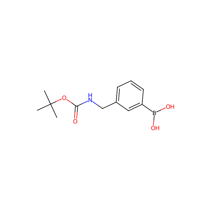 3-(N-Boc-氨基甲基)苯基硼酸（含不等量的酸酐）