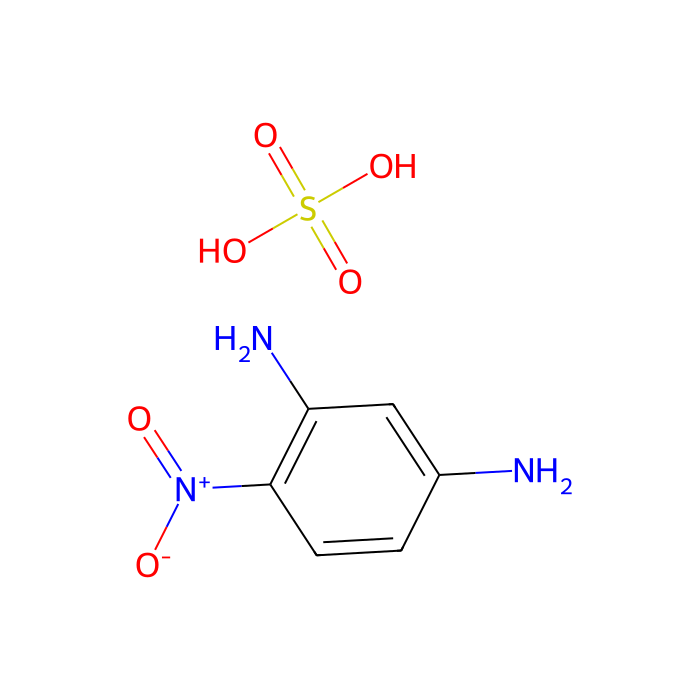 4-硝基-1,3-苯二胺硫酸盐