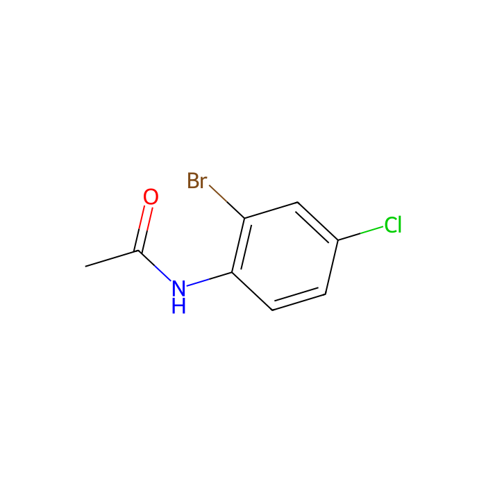 N-乙酰基2-溴-4-氯苯胺