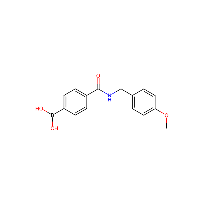 N-(4-甲氧基苄基)4-硼酰苯甲酰胺