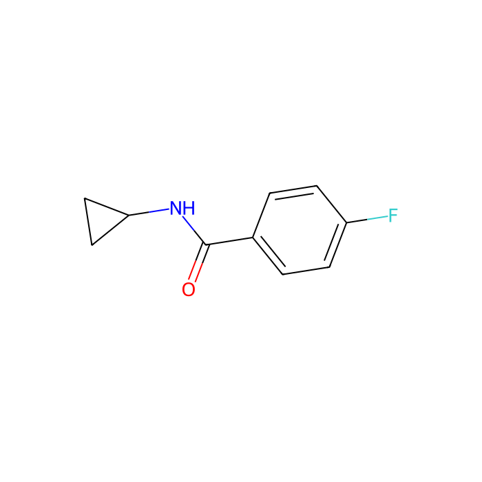 N-环丙基4-氟苯甲酰胺