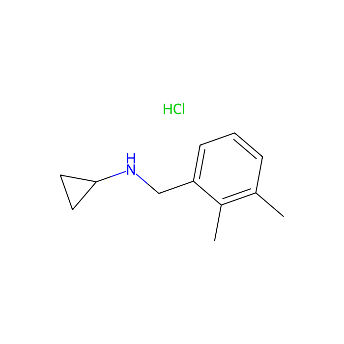 N-环丙基2,3-二甲基苄胺盐酸盐