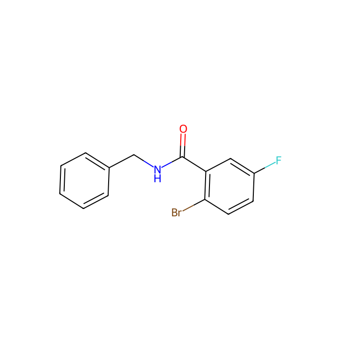 N-苄基2-溴-5-氟苯甲酰胺