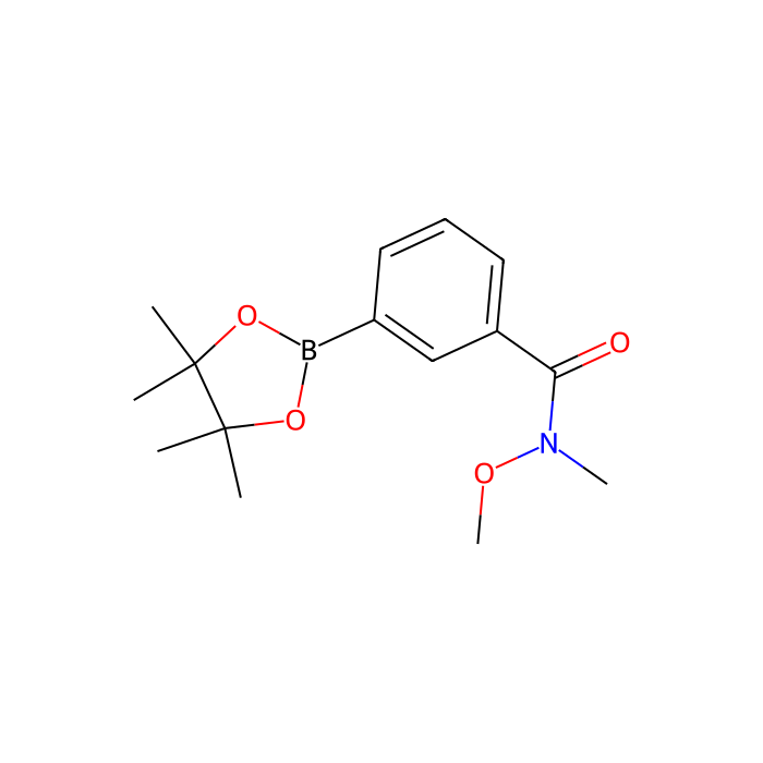 3-(N,O-二甲基羟氨基羰基)苯基硼酸频哪醇酯