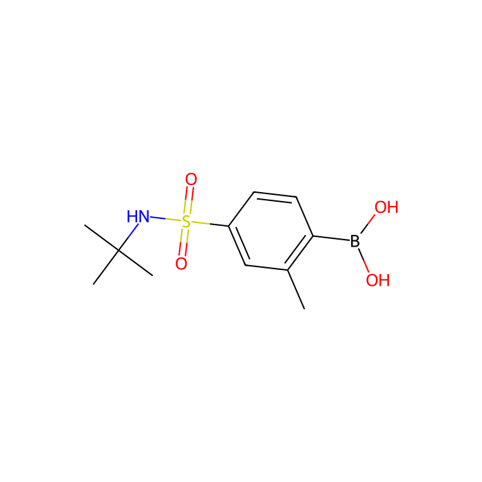 4-(叔丁基氨磺酰基)-2-甲基苯基硼酸