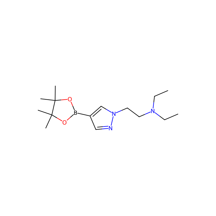 N,N-二乙基-4-(4,4,5,5-四甲基-1,3,2-二噁硼烷-2-基)-1H-吡唑-1-乙胺