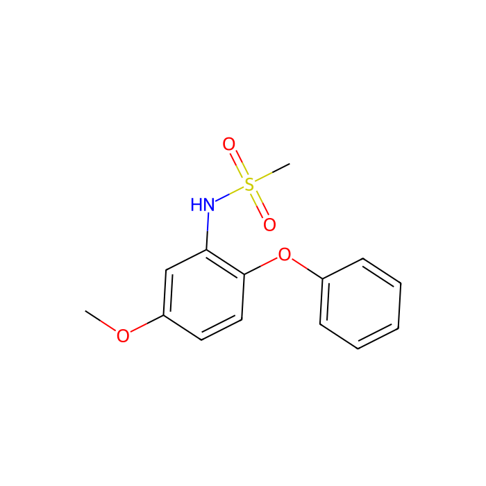 N-(5-甲氧基-2-苯氧基苯基)甲磺酰胺