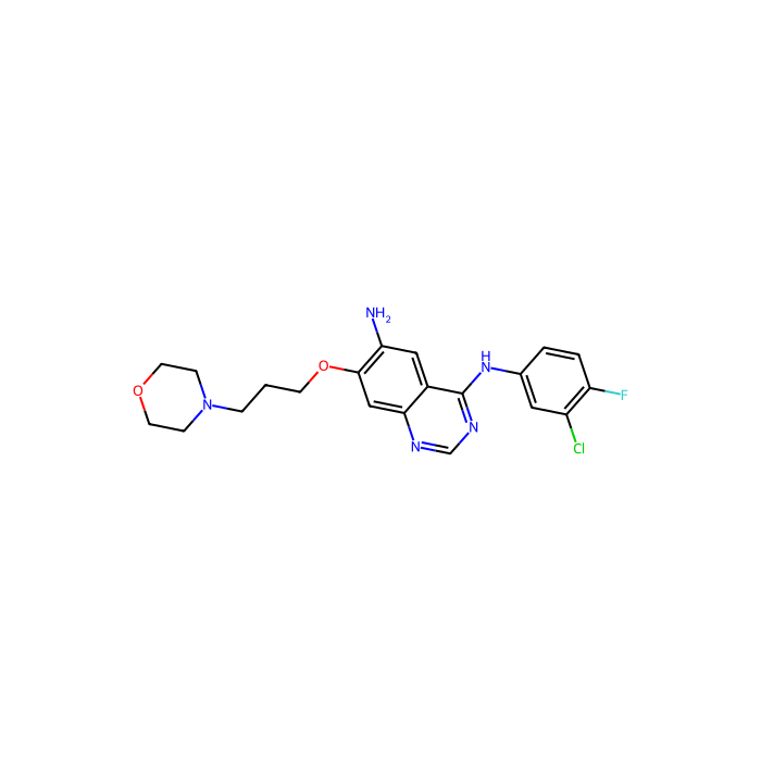 N4-(3-氯-4-氟苯基)-7-(3-吗啉丙氧基)喹唑啉-4,6-二胺