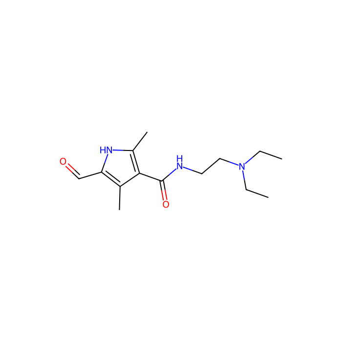 N-(2-(二乙基氨基)乙基)-5-甲酰基-2,4-二甲基-1H-吡咯-3-甲酰胺