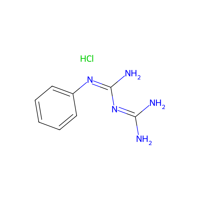 1-苯基双胍盐酸盐, 5-HT 3A 激动剂;5-HT 3AB 激动剂