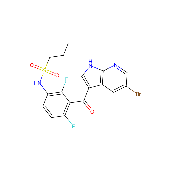 N-[3-[(5-溴-1H-吡咯并[2,3-b]吡啶-3-基)羰基]-2,4-二氟苯基]-1-丙磺酰胺