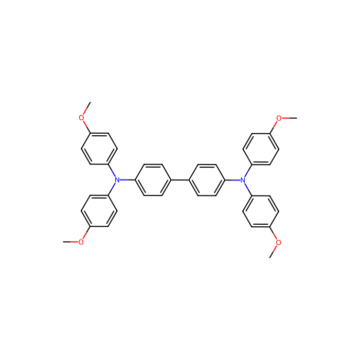 N,N,N',N'-四（4-甲氧基苯基）联苯胺](MeO-TPD)