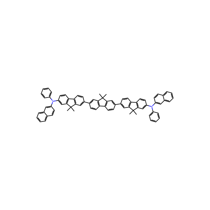 N，N'-双（萘-2-基）-N，N'-双（苯基）-三-（9,9-二甲基亚芴基）