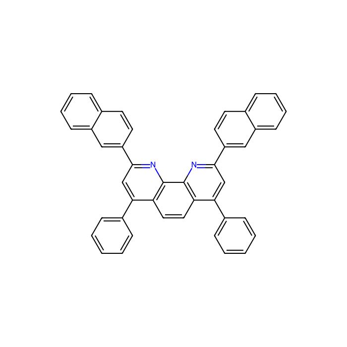 2,9-双（萘-2-基）-4,7-二苯基-1,10-菲咯啉