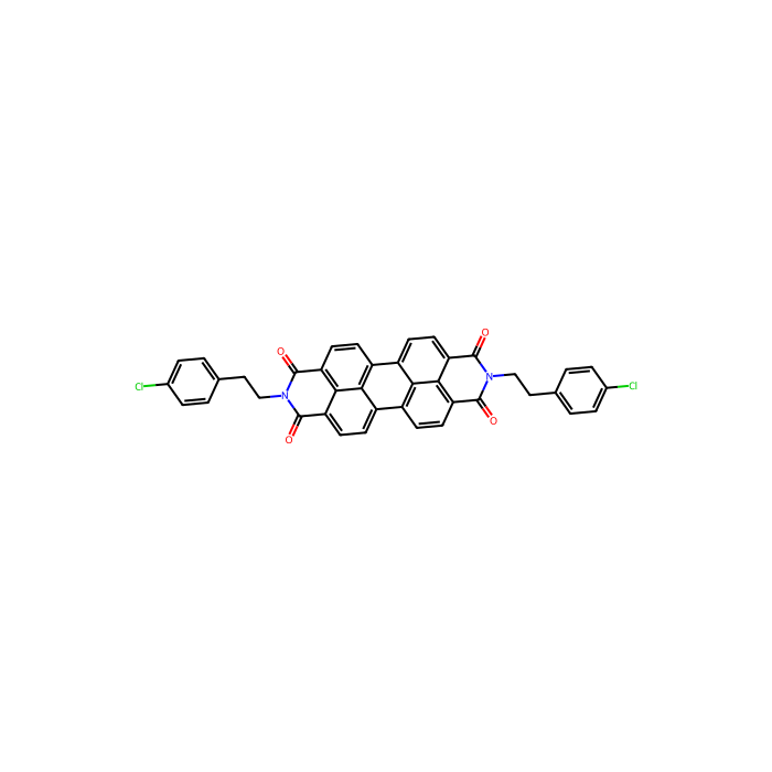 N，N'-双[2-（4-氯-苯基）-乙基] -3,4,9,10-per二羧酰亚胺